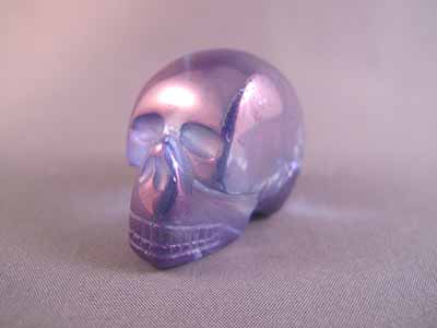 Tanzanite Crystal Skull